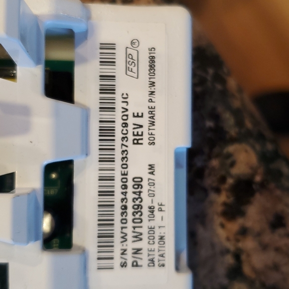 Whirlpool Washer Electronic Control Board Replacement for Whirlpool W10393490 - Picture 3 of 3